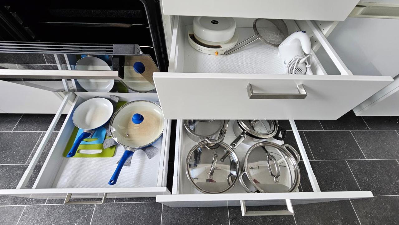 Appartement Vanille, Ferienwohnung Mit Eigenem Eingang, Wie Ein Kleines Haus Bad Salzuflen Eksteriør bilde